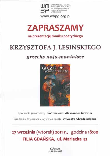 Spotkanie poetyckie – Gdańsk 27.09.2011